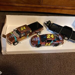 Jeff Gordon trackside